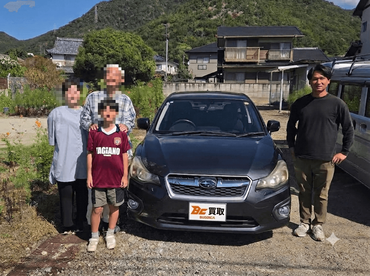 岡山県備前市香登で2014年式 スバル、インプレッサスポーツを買取しましたの掲載写真