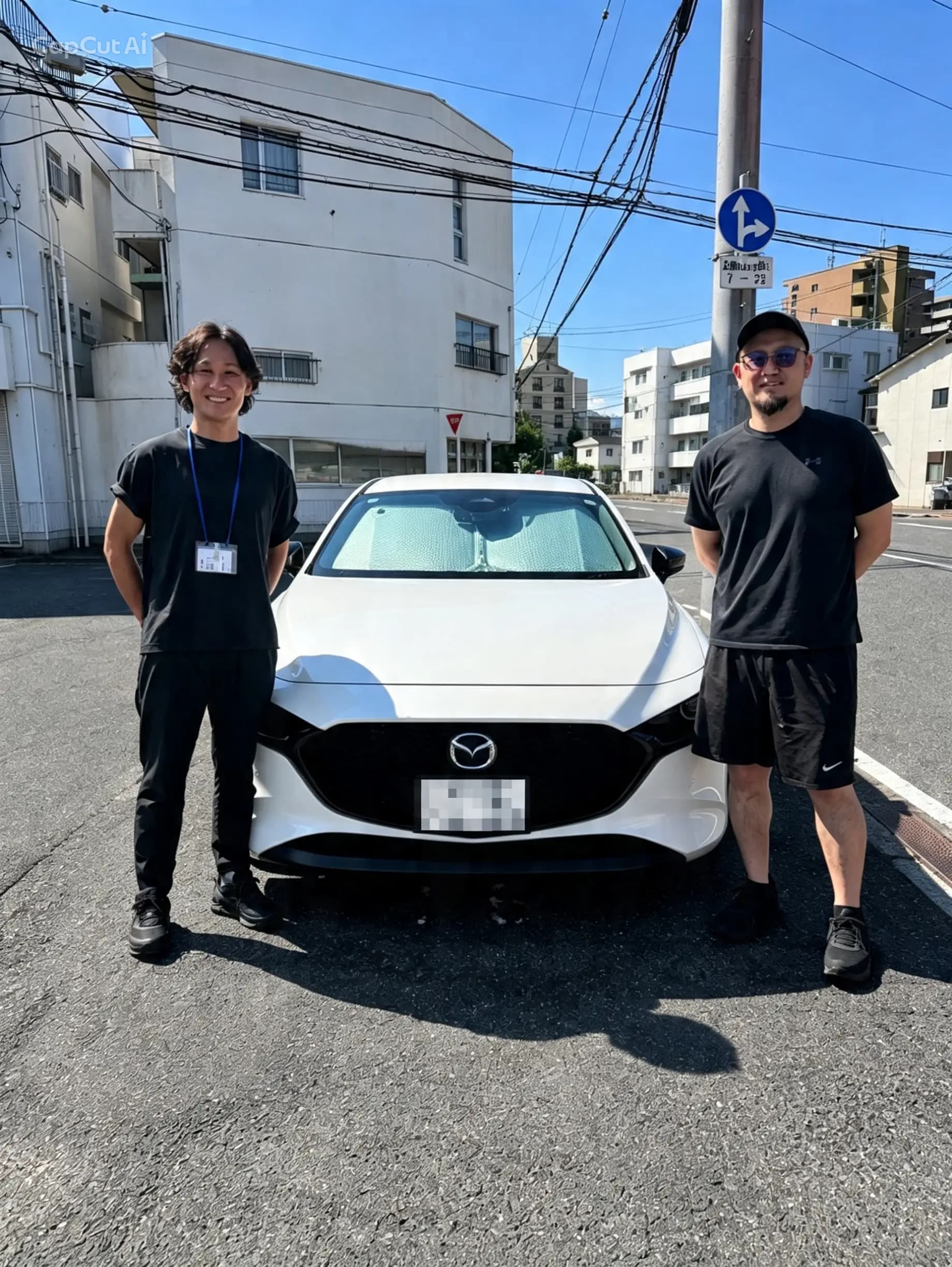 広島市中区で2025年式 マツダ3を買取しましたの写真